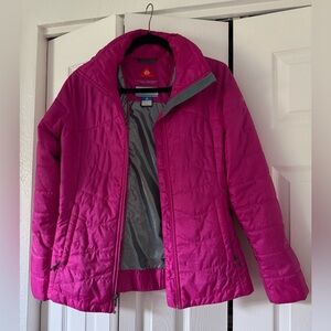 Columbia Women's Pink Puffer Jacket
